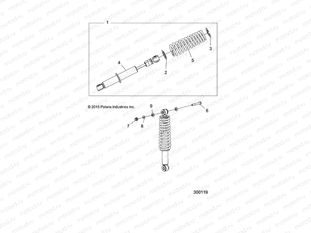 SUSPENSION | SUSPENSION, REAR, SHOCKS, XD - L20G2DGALA/6AGALA