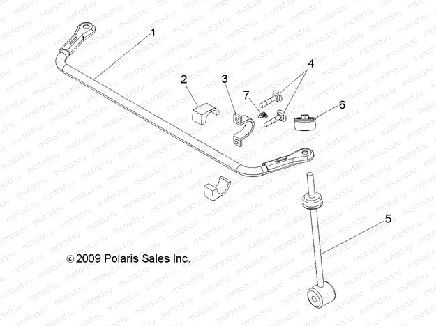 SUSPENSION | SUSPENSION, REAR STABILIZER BAR - R15RMAEGJ/GC/EJ (49RGRSTABILIZERRR10)