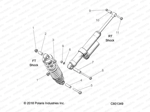 SUSPENSION | SUSPENSION, SHOCK MOUNTING, REAR SUSP. - S20EDE8PS ALL OPTIONS (C601349)