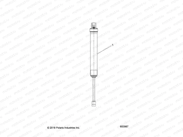 SUSPENSION | SUSPENSION, SHOCK, REAR TRACK - S20EDB6PSL (600987)