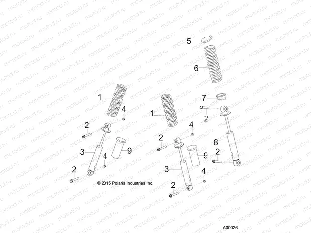 SUSPENSION | SUSPENSION, SHOCKS - A19YAK05B7/B6/N7/N6 (A00026)
