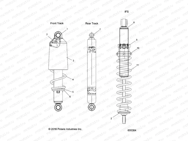 SUSPENSION | SUSPENSION, SHOCKS - S20EEF6PSL/PEL (600364)