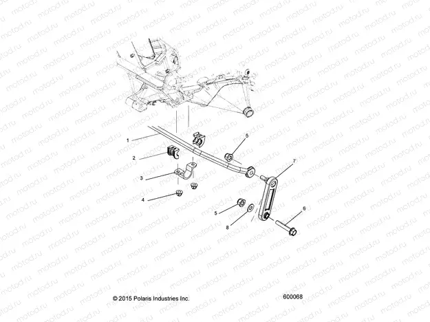 SUSPENSION | SUSPENSION, SWAY BAR - S20EFK6PS/6PEB (600068)