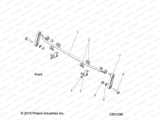 SUSPENSION | SUSPENSION, SWAY BAR - S20EFS8P ALL OPTIONS (C601296)