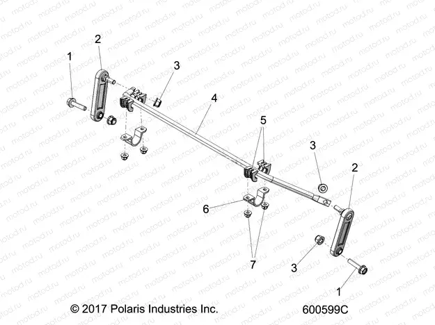 SUSPENSION | SUSPENSION, SWAY BAR - S21DDL6PS ALL OPTIONS (600599C)