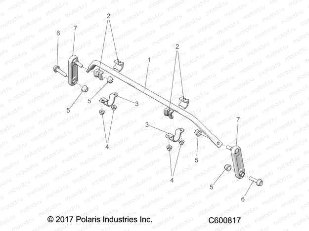 SUSPENSION | SUSPENSION, SWAY BAR - S22TKL8RS/8RE ALL OPTIONS (C600817)