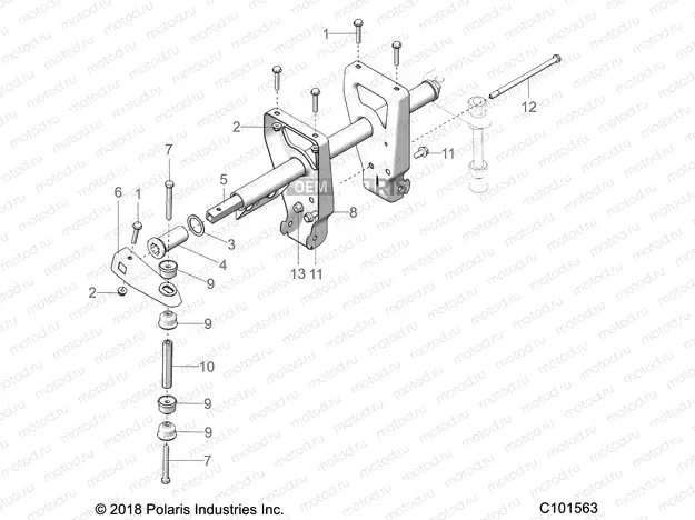 SUSPENSION | SUSPENSION, TORSION BAR - A19SEP57C1/SES57C1/2/5/K/SET57C1/2/SEF57C2