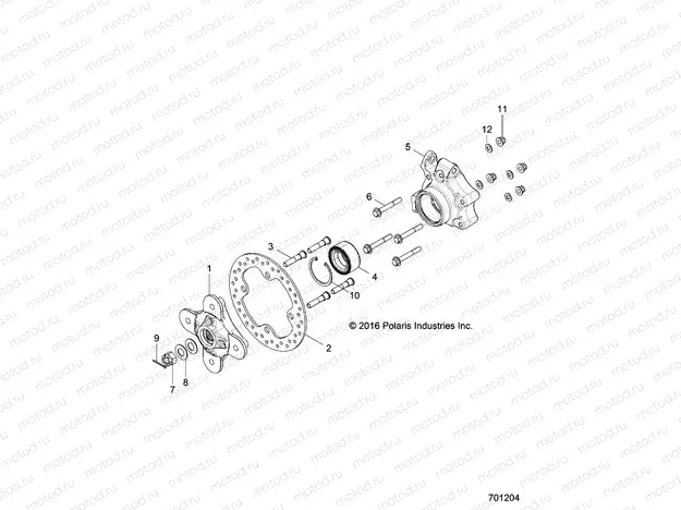 SUSPENTION | SUSPENTION, REAR CARRIER - Z17VD_99AB/AK/AM/AW/LW/AZ/AP (701204)