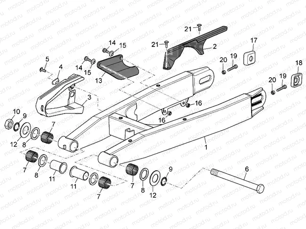 Swing arm