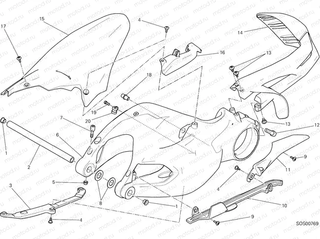 SWING ARM [MOD:MS1200PP]