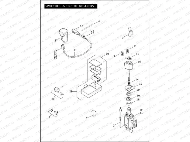SWITCHES & CIRCUIT BREAKERS