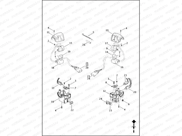 SWITCHES, HANDLEBAR
