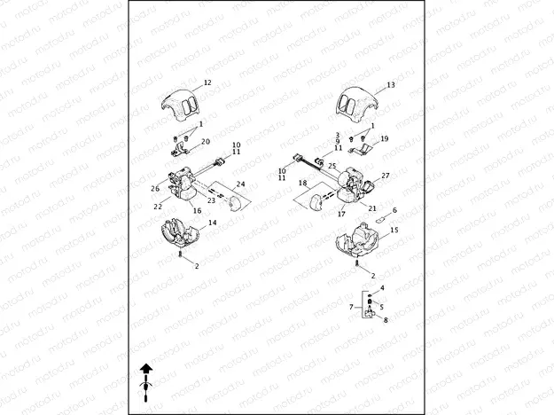 SWITCHES, HANDLEBAR
