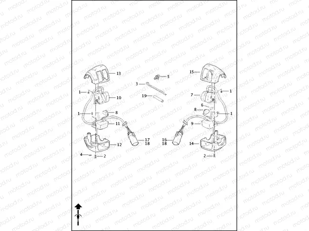 SWITCHES, HANDLEBAR