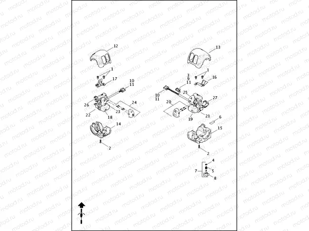 SWITCHES, HANDLEBAR