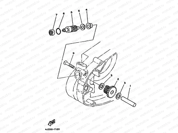 TACHOMETER GEAR
