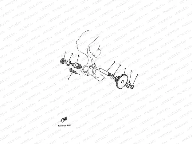 TACHOMETER GEAR