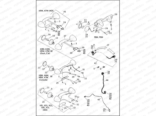 TAIL LAMP AND TURN SIGNALS, REAR (2 OF 2)