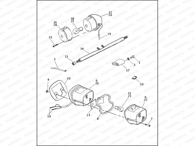 TAIL LAMP & REAR TURN SIGNALS