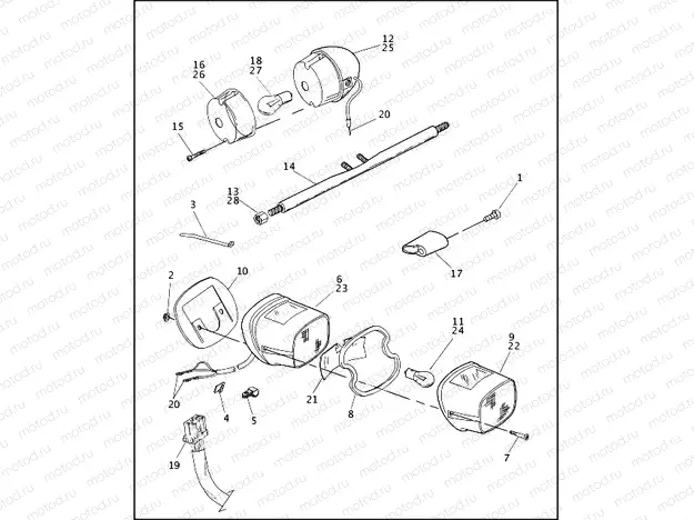 TAIL LAMP & REAR TURN SIGNALS