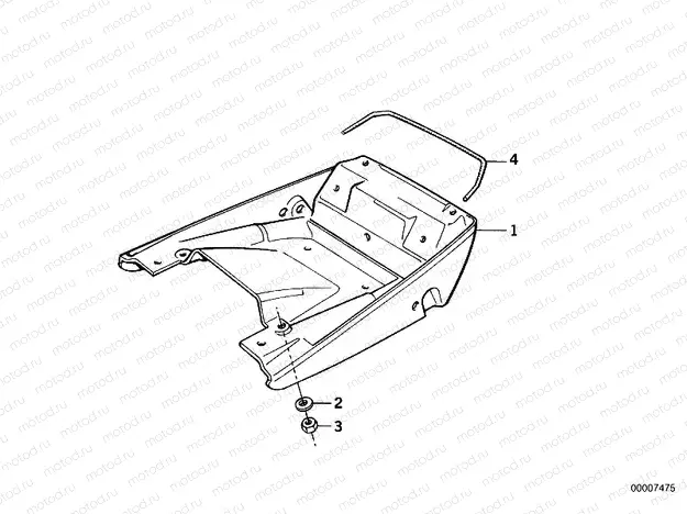 Tail part lower