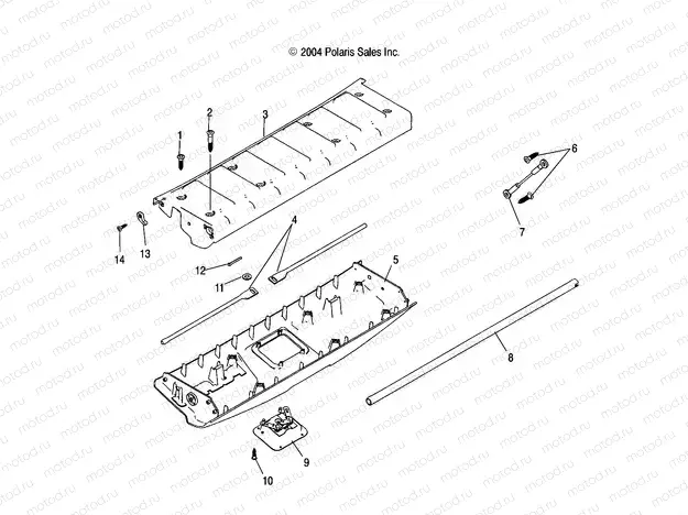TAILGATE - A04JD50AA/AB/CA (4995189518A06) | TAILGATE - A04JD50AA/AB/CA (4995189518A06)