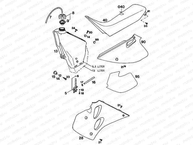TANK, SEAT