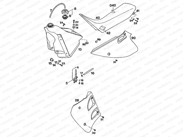 TANK, SEAT