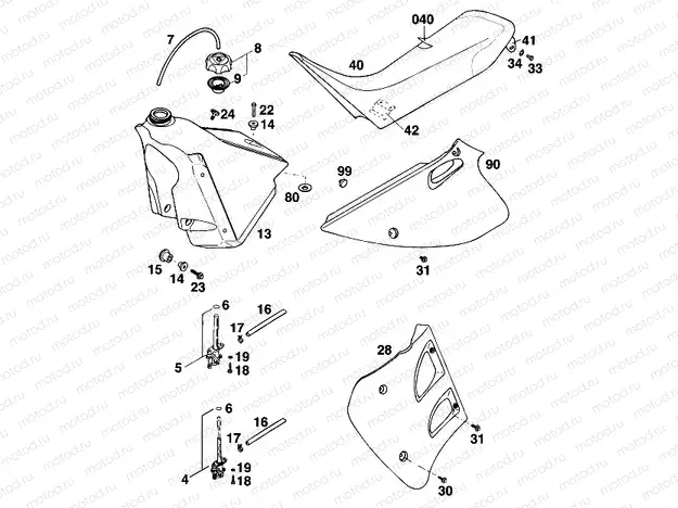 TANK, SEAT