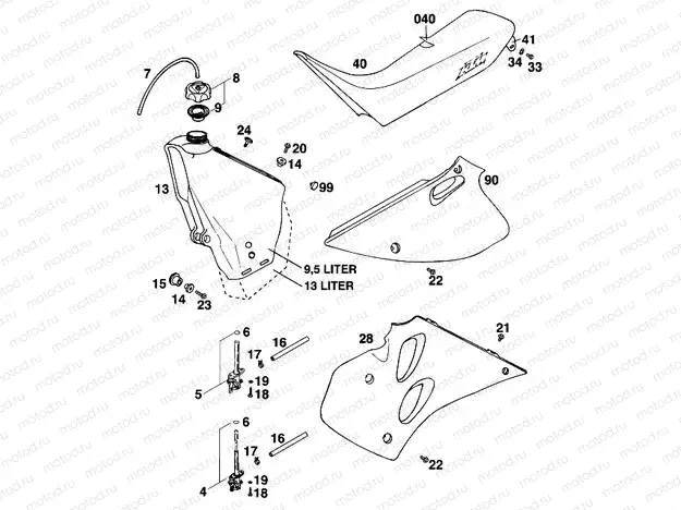 TANK, SEAT