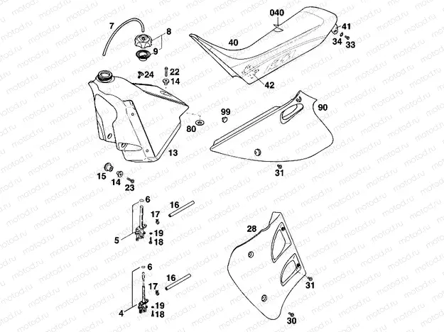 TANK, SEAT