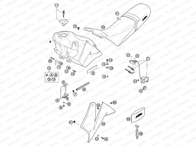 TANK, SEAT