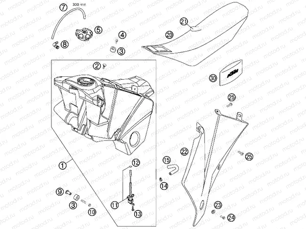 TANK, SEAT