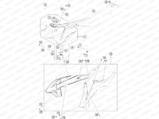TANK, SEAT