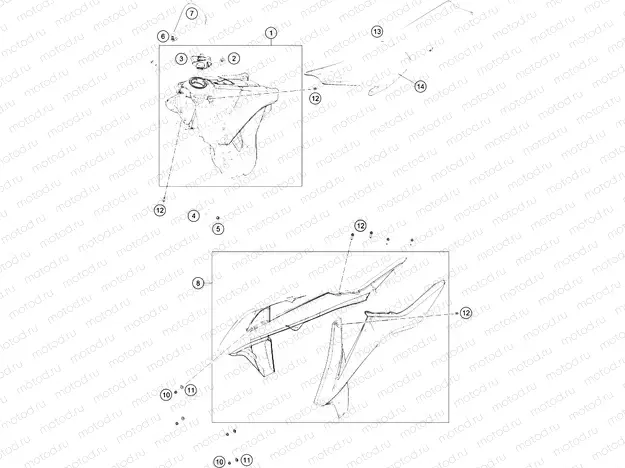 TANK, SEAT