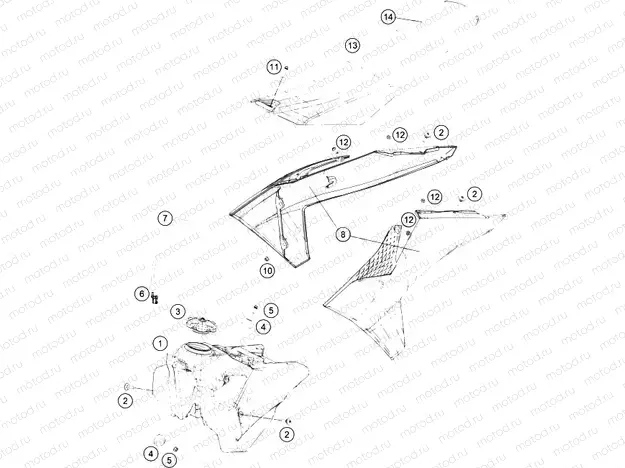 TANK, SEAT
