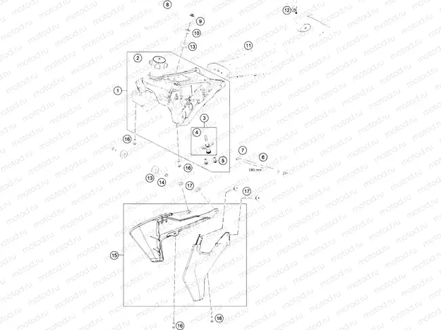 TANK, SEAT|Frame|07