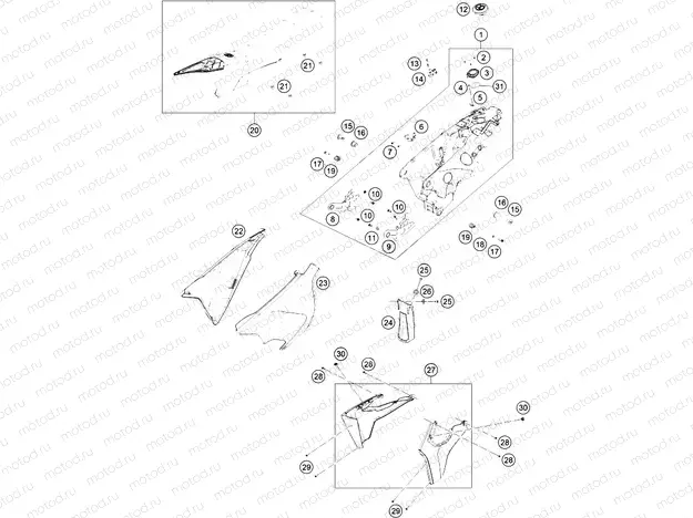 TANK, SEAT|Frame|07
