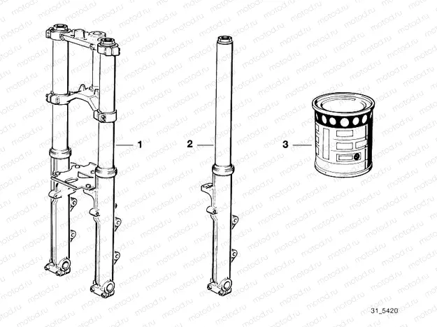 Telescope-fork