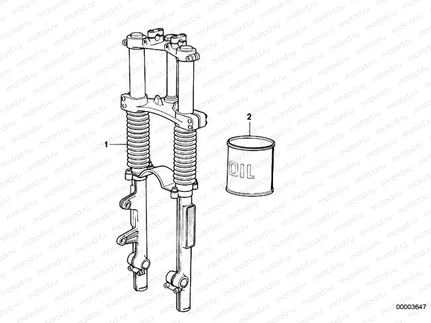 Telescope-fork