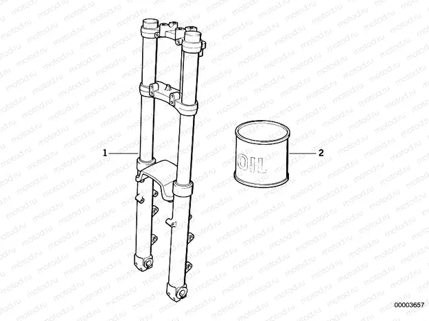 Telescope-fork