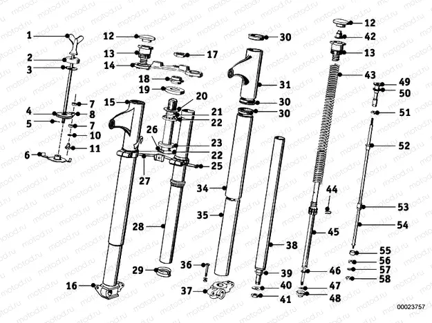 Telescope-fork