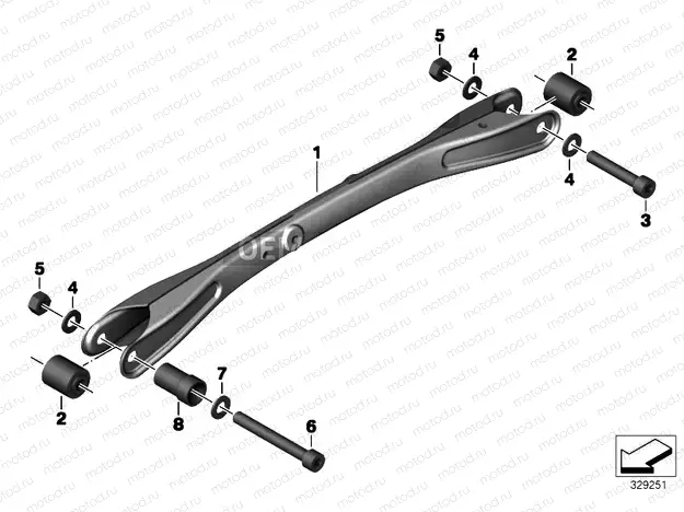 TENSION STRUTS WITH MOUNTING