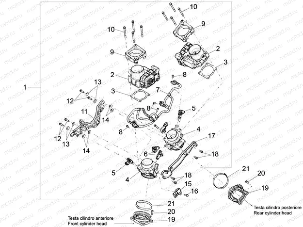 Throttle body