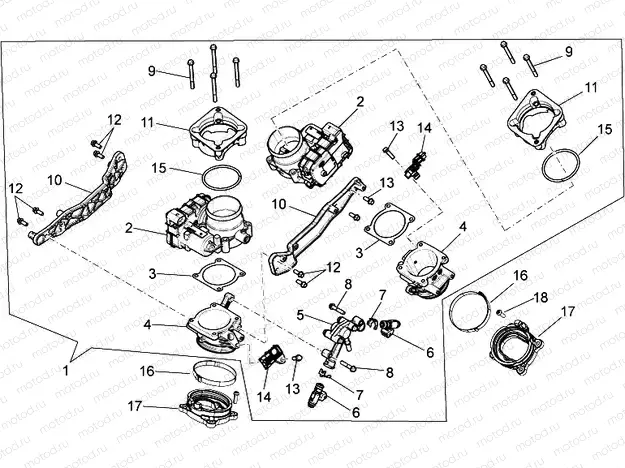 Throttle body