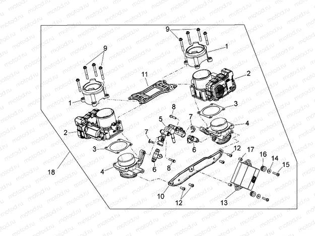 Throttle body