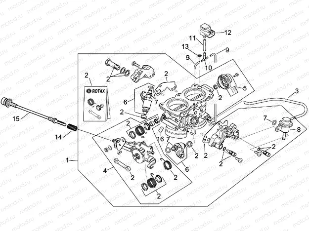 Throttle body