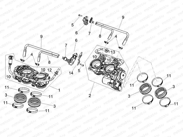 Throttle body
