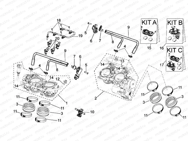 Throttle body