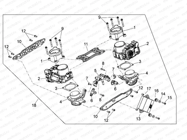Throttle body